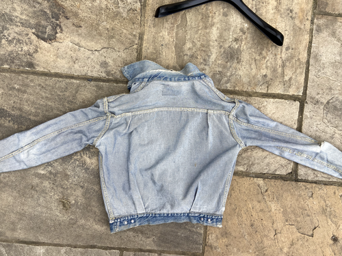 Vintage Levi’s 507XX Type II Denim Jacket 1950s Big E Size Small Selvedge Japan - Picture 13 of 15