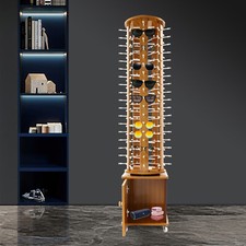 5-Sided Sunglasses Rack Display Freestanding Sunglasses Display Rack Storage