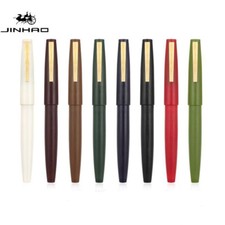 JinHao 80 Fiber Black Fountain Pen Iridium Extra Fine 0.38/0.5mm EF/F Nib Office