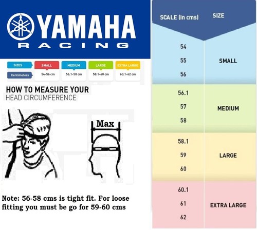 Yamaha YR1 Full Face Helmet (Black with Blue Graphic, Size XL) Y6AYR1BLXL16 - Picture 2 of 11