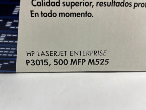 GENUINE HP LASERJET 55A / CE255A BLACK TONER CARTRIDGE (OPEN BOX) - Picture 3 of 14
