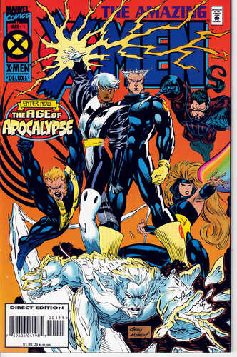 The Amazing X-Men Deluxe #1 Age of Apocalypse Marvel Comics Direct March 95 - Picture 2 of 3