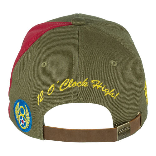 Baseball Cap B-17 Flying Fortress Bomber US Army USAAF Mighty 8th Patch WWII WW2 - Picture 3 of 4