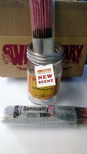 25 Genuine Wild Berry 11" Sensuality incense sticks resealed in a zip-loc.
