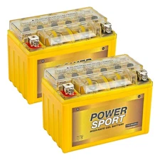 2 Pack - YTX9-BS Gel Battery for Suzuki ATV LTZ400 250 QuadSport 2003-2010