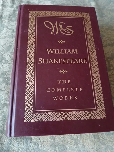 The Complete Works of William Shakespeare 1994 Barnes and Noble Leatherbound