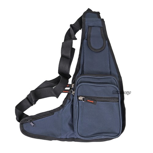 Mens Womens Sling Bag Chest Shoulder Backpack Fanny Pack Crossbody Travel (2) - Picture 7 of 9
