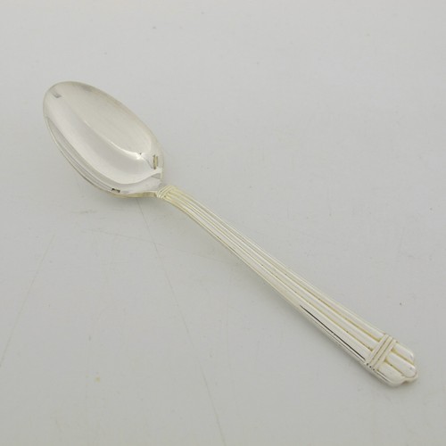 ARIA by CHRISTOFLE Versilbert 4" Demitasse Espressolöffel Top!  - Bild 1 von 4