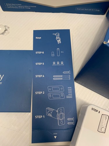Anker Smart Lock Touch con tecnologia di identificazione delle impronte digitali T8510 SCATOLA APERTA - Foto 4 di 6