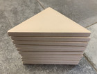 Original Style Victorian Tiles White Triangles 104x73x73x9mm 6414V x10