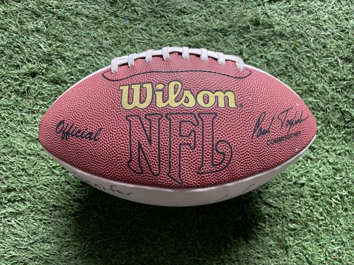 Multi Signed Dallas Cowboys Signed Football NFL Logo WILSON JSA COA RARE - Picture 4 of 5