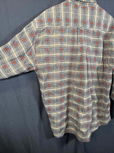 ✨Flyshacker Clothing Co tessuto flanella abbottonata - 2XL - flanella fantasia marrone✨ - Foto 12 di 12