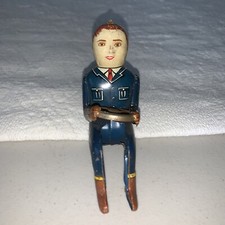 1950s Japan Police Officer Car Tin Litho Toy Driver Only