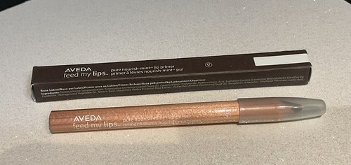 New Authentic Aveda Feed My Lips Pure Nourish-Mint Colorless Lip Primer - Picture 2 of 7