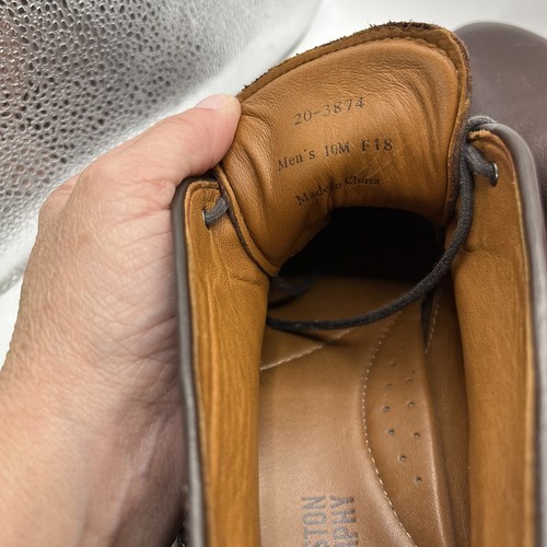 Johnson & Murphy Herren Lammfell Stiefeletten Größe 10 Braun Neu ohne Etikett - Bild 7 von 7