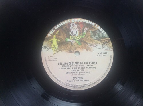 Genesis Selling England by the Pound Orig UK LP CAS 1074 1 1 2/1 - Picture 2 of 12