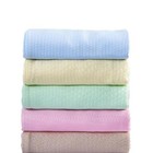 Original Bamboo Soft Summer Bedding Textured Blanket Twin Full Size Queen King