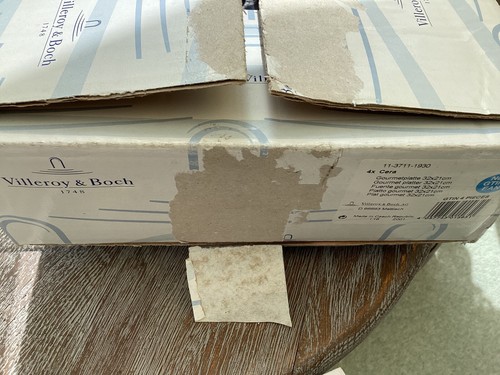 Villeroy & Boch Gourmet Glas Servierplatte fabelhaft sehr guter Zustand 32 cm x 21 cm - Bild 7 von 7