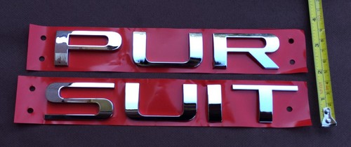Genuine Ford FG FPV PURSUIT R-SPEC UTE TAIL GATE BADGE CHROME 811J407A74BA - Bild 8 von 9