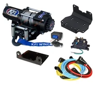 Yamaha 700 Kodiak Winch and Mount Plate Kit 2016-2026 2000 lbs ATV KFI