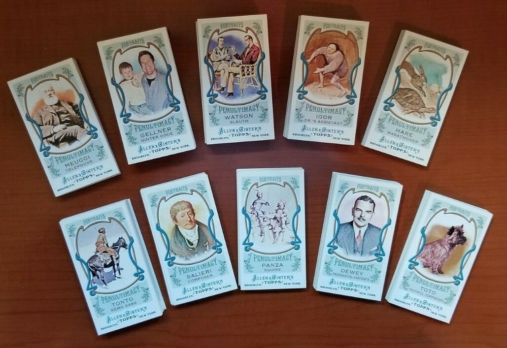 2011 Topps Allen & Ginter Portraits of Penultimacy Mini - You Pick the Card