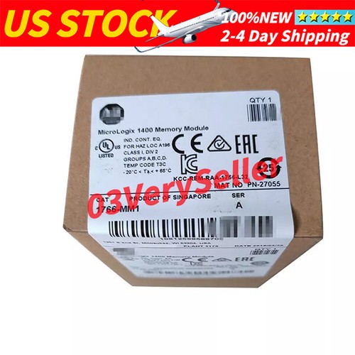 New Sealed Allen Bradley Free Shipping 1766-MM1 Memory Module - Picture 1 of 3