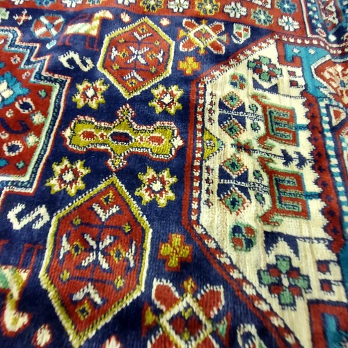 Vintage Plush Tablecloth Coverlet Tapestry Carpet 206cm/165cm(81''x65'') P2453 - Picture 8 of 14