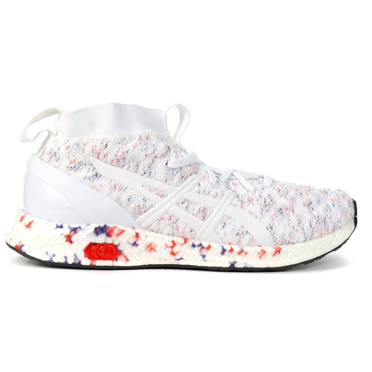 ayu1203 ASICS Women's HyperGel-Kan White/Fiery Red Running Shoes