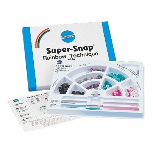 Dental Shofu Super-Snap Rainbow Technique Kit PN0500 FREESHIP AND LONG EXPIRY - Picture 4 of 4