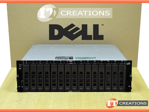 DELL MD3000 POWERVAULT STORAGE ARRAY 2 X 300GB 15K 2 X EMM - Picture 2 of 5