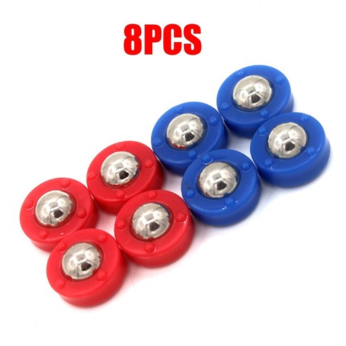 Plástico Tischfu?máquina de pelotazus?tze Ball y juego de 8 piezas cada uno 4 rojo y azul - Imagen 2 de 5
