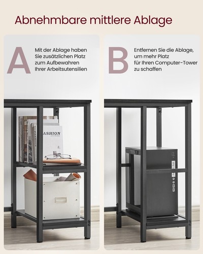 Computertisch Schreibtisch Eckschreibtisch Bürotisch Arbeitstisch Kinder PCTisch - Bild 60 von 71