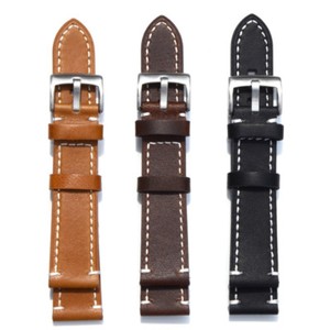 New-Watch-Bands-Cow-Leather-Wristwatch-Strap-Replacement-18-19-20-21-22-23-24mm