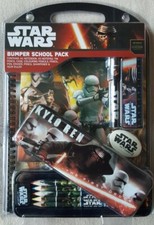 Star Wars Bumper School Pack Stationary Set