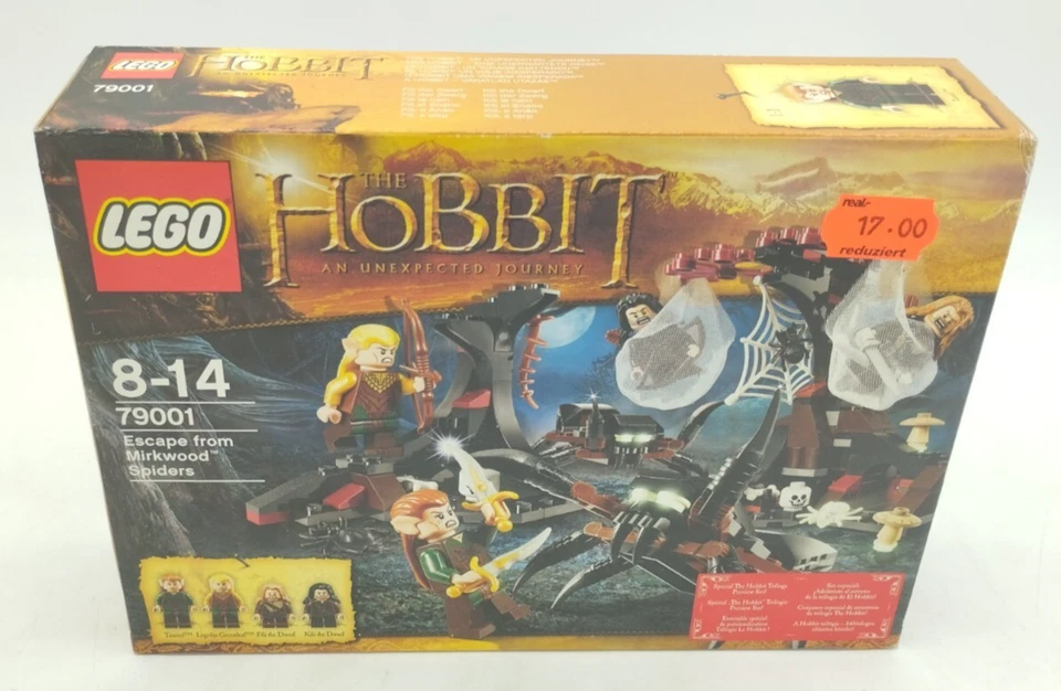 LEGO 79001 Escape from Mirkwood Spiders MISB NEW  Hobbit Herr der Ringe