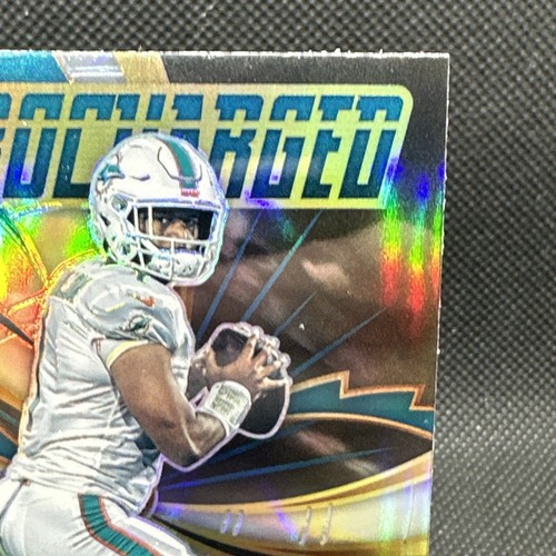 2020 Panini Select Turbocharged Silver Prizm Tua Tagovailoa T21 Rookie RC - Picture 3 of 6