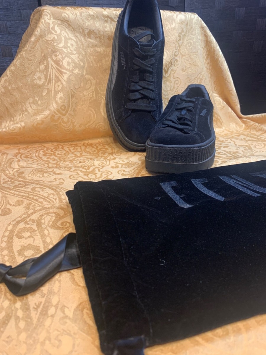 PUMA【リアーナ】クリーパーベルベット23㎝ フェンティ・バイ・プーマ・リアーナ・クリーパー・ベルベット