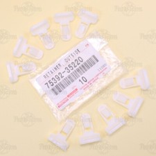 x10 Genuine Toyota 4RUNNER Lexus ES250 IS300 Molding Bumper Retainer 75392-35220