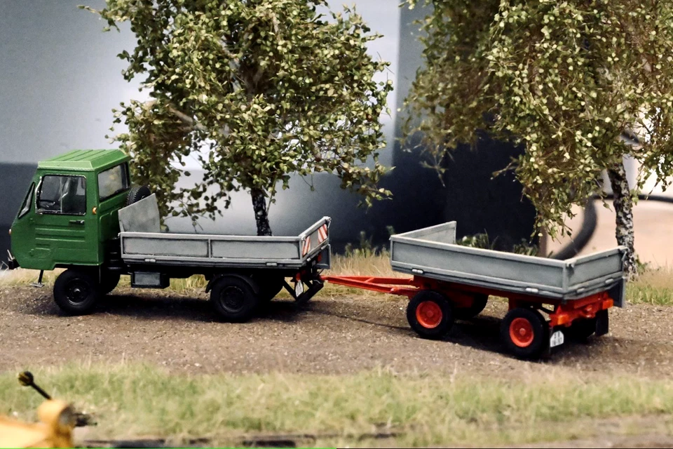 Multicar M25 Langpritsche Laster H0 1:87 Modell Bausatz LKW IFA 3D Druck DDR GDR - Bild 4 von 4