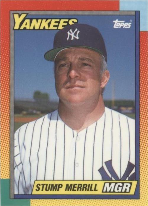 1990 Topps Traded - Stump Merrill #74T - 1 of 1