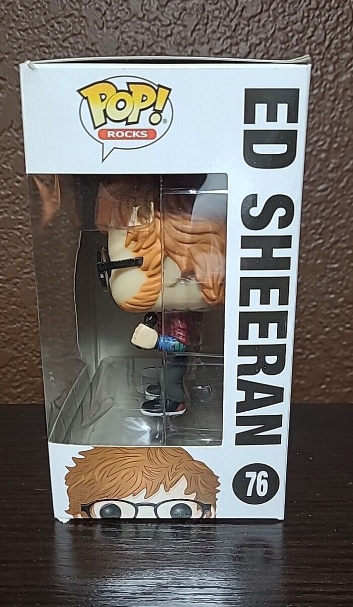 Funko pop 76 エドシーラン　購入時レシート付き Ed Sheeran Collectible Handpicked 2018 Funko Pop! Rocks
