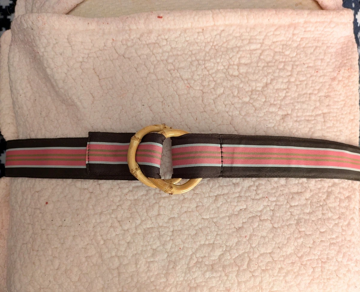 J.CREW Pink Striped Belts for Women for sale | eBay display picture 2
