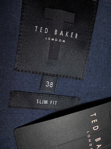 Ted Baker endurance quality fabric slim fit Suit Sz UK 38R"EUR/IT 48R"w32 - Picture 13 of 13