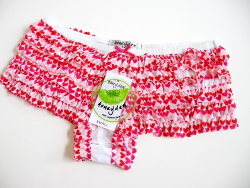A334 Honeydew Intimates NEW Women's Tier Layer Ruffle Sheer Mesh Rumba Boyshorts - Picture 13 of 71