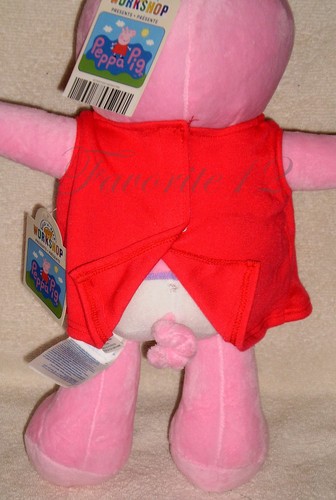 Build a Bear 2015 Peppa Pig 3 Outfits 15 Zoll Stofftier Rosa Plüschtier Tier Set - Bild 2 von 5