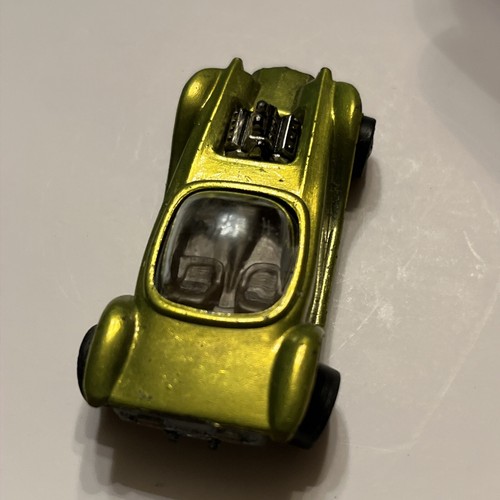 Hot Wheels Redline Beatnik Bandit 1968 Lime Brown USA Vintage Diecast Auto Spielzeug - Bild 11 von 15