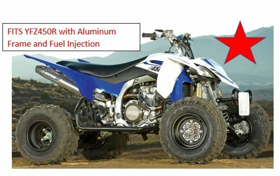 YFZ 450R 450X Pro Peg Nerf Bars Alba Racing 251 T7 SL - Image 3 of 4