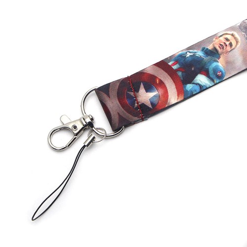 SUPERHERO Lanyards ~ COMIC Avengers ~ ID Badge Keychain Wallet Phone Neck Strap - Bild 19 von 24
