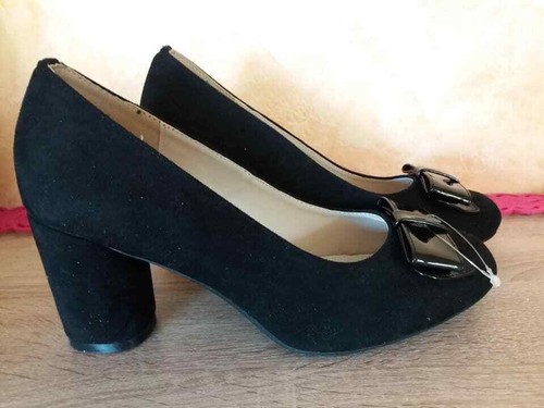 Schwarzamp; Pumps Velours Edel Chic In Gr40 High Andrea Cont Neu Super Heel 3A5RL4qj