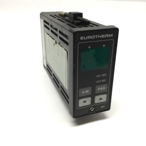 Controlador de temperatura digital Eurotherm 808 100-240 VCA, 32-600 °F, tipo J, Triac - Imagen 1 de 7